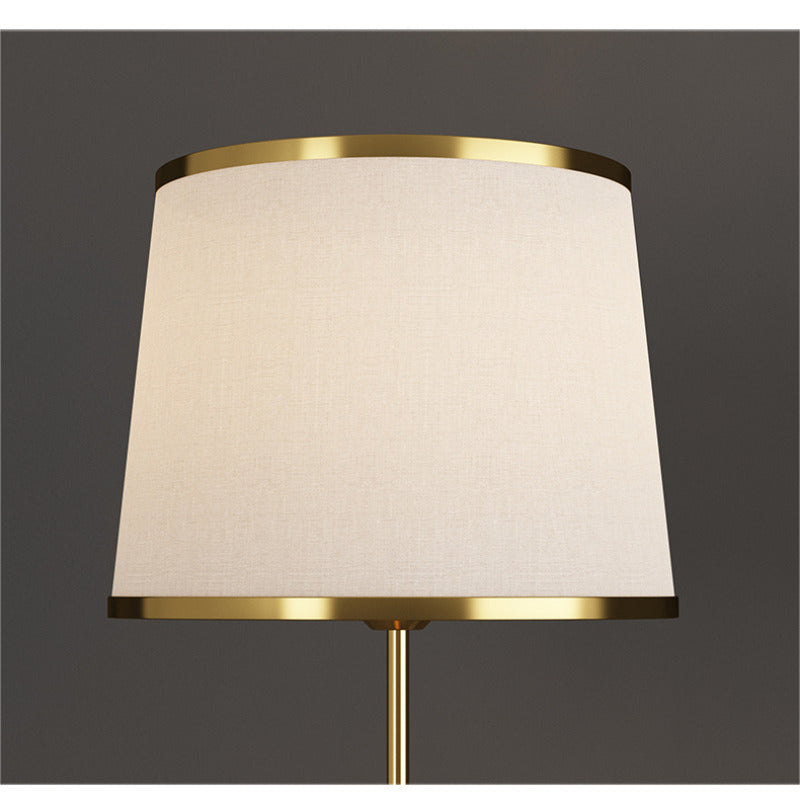 Fabric Lampshade LED Floor Lamp