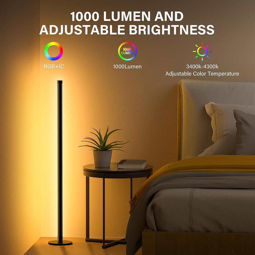 RGB Floor Lamp LED 120cm - APP Control & Music Sync USB