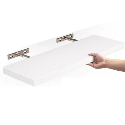 Wooden Floating Shelves: Invisible Brackets, Sturdy Design